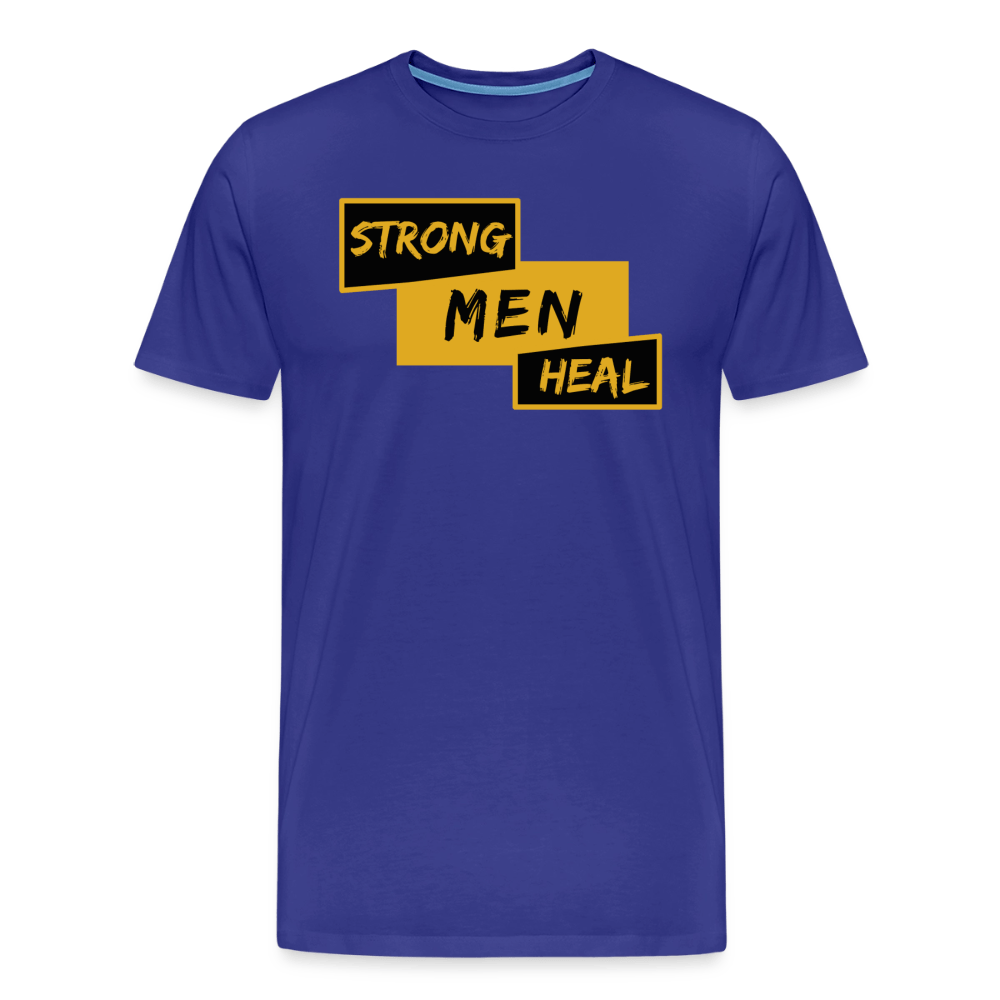 Strong Men Heal - Short Sleeve T-Shirt (Unisex) - royal blue