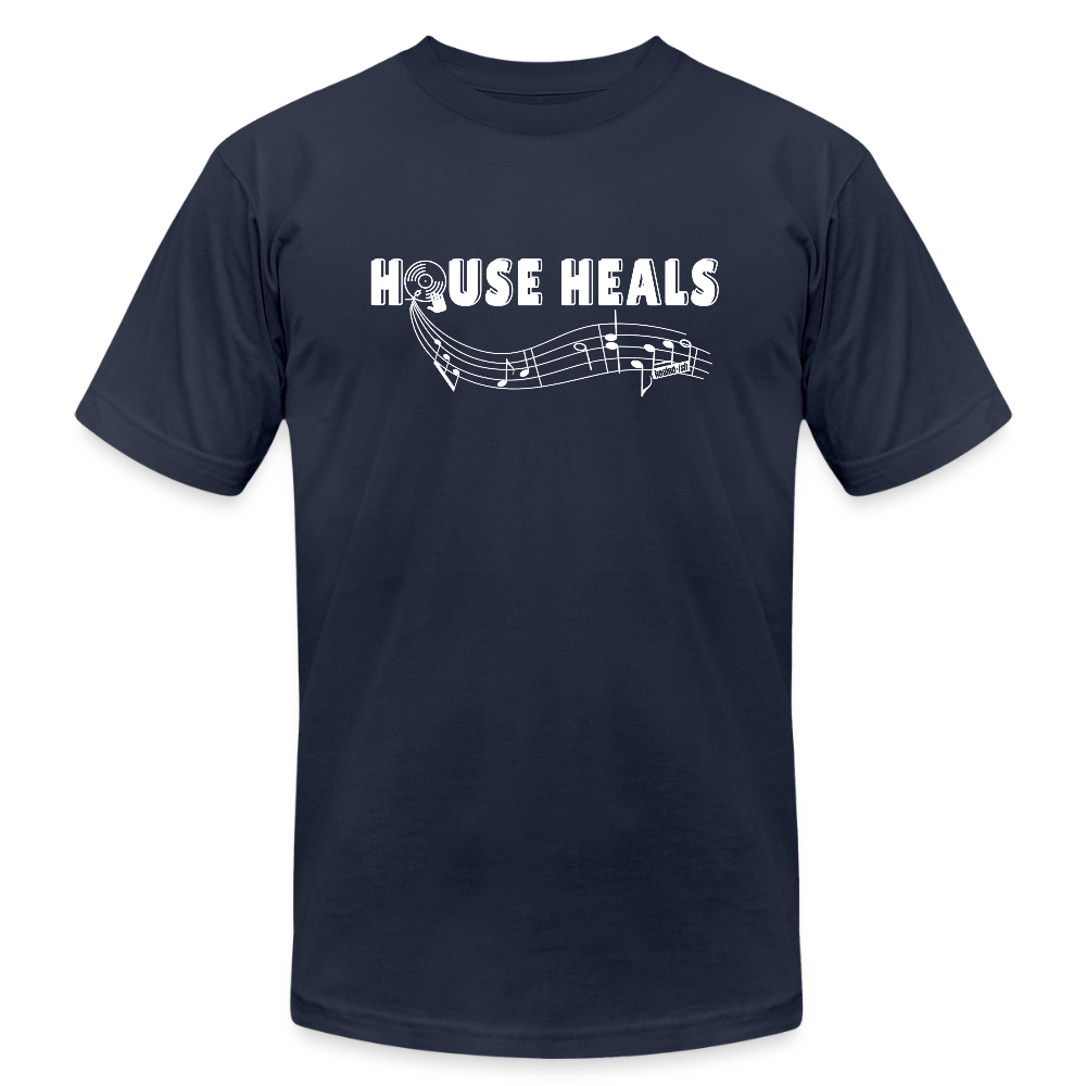 House Heals Unisex T-shirt - navy