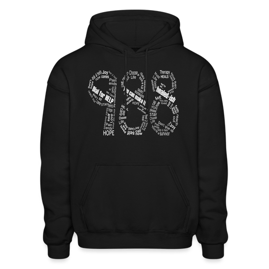 988  Hoodie - black