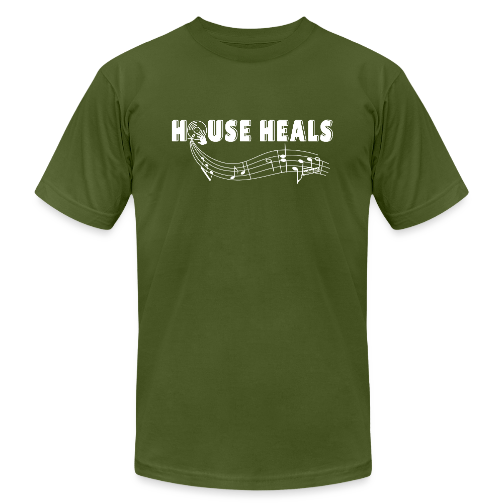 House Heals Unisex T-shirt - olive