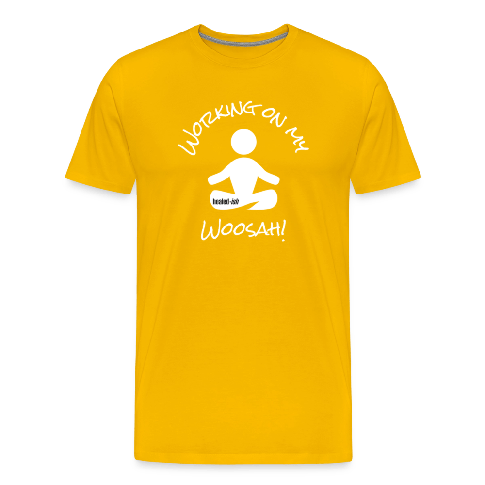 Working On My Woosah B & W Avatar - sun yellow