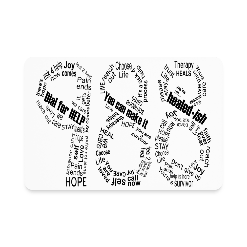 988 Magnet - white