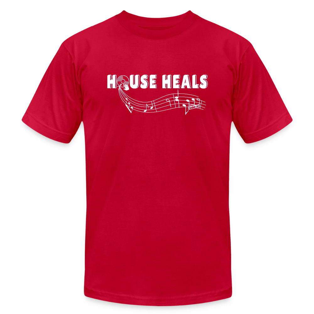 House Heals Unisex T-shirt - red