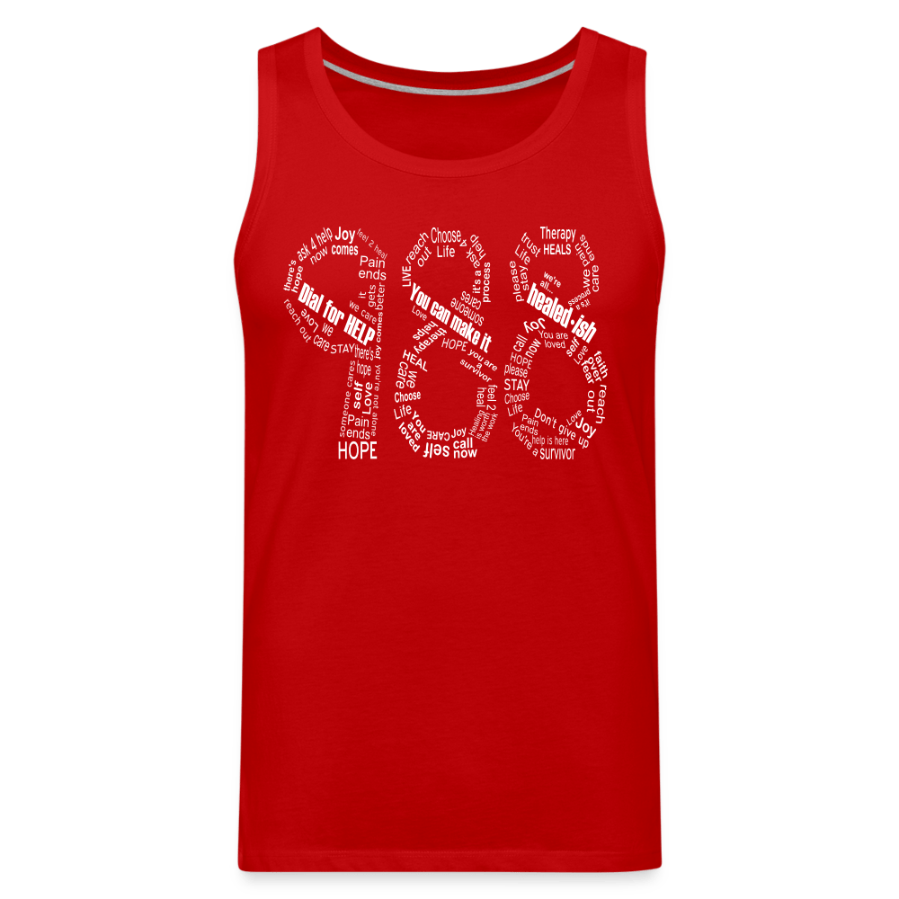 988 Tank Top - red