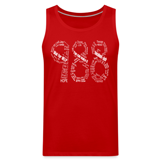988 Tank Top - red