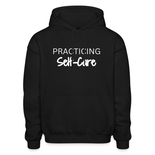 Practicing Self-Care Hoodie - black