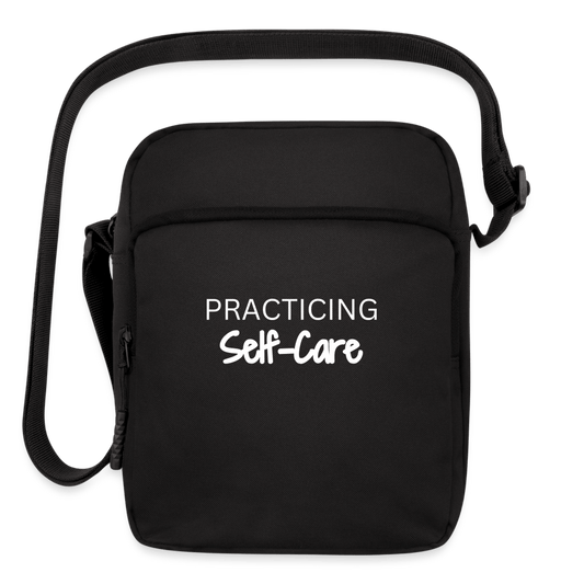 Practicing Self-Care Crossbody Bag - black