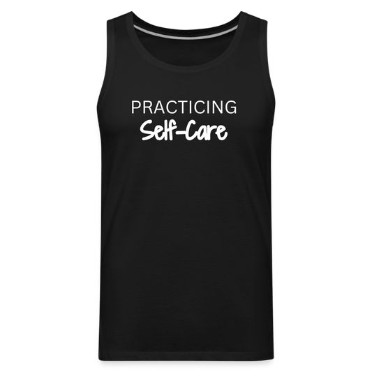Practicing Self-Care Tank - black