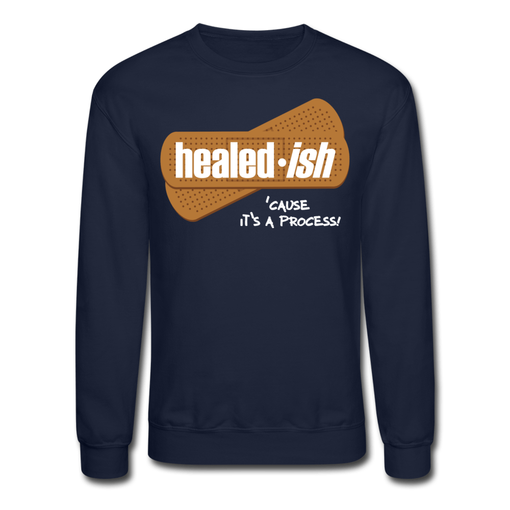 Healed-ish - Mental Health Sweatshirt (Unisex) - navy