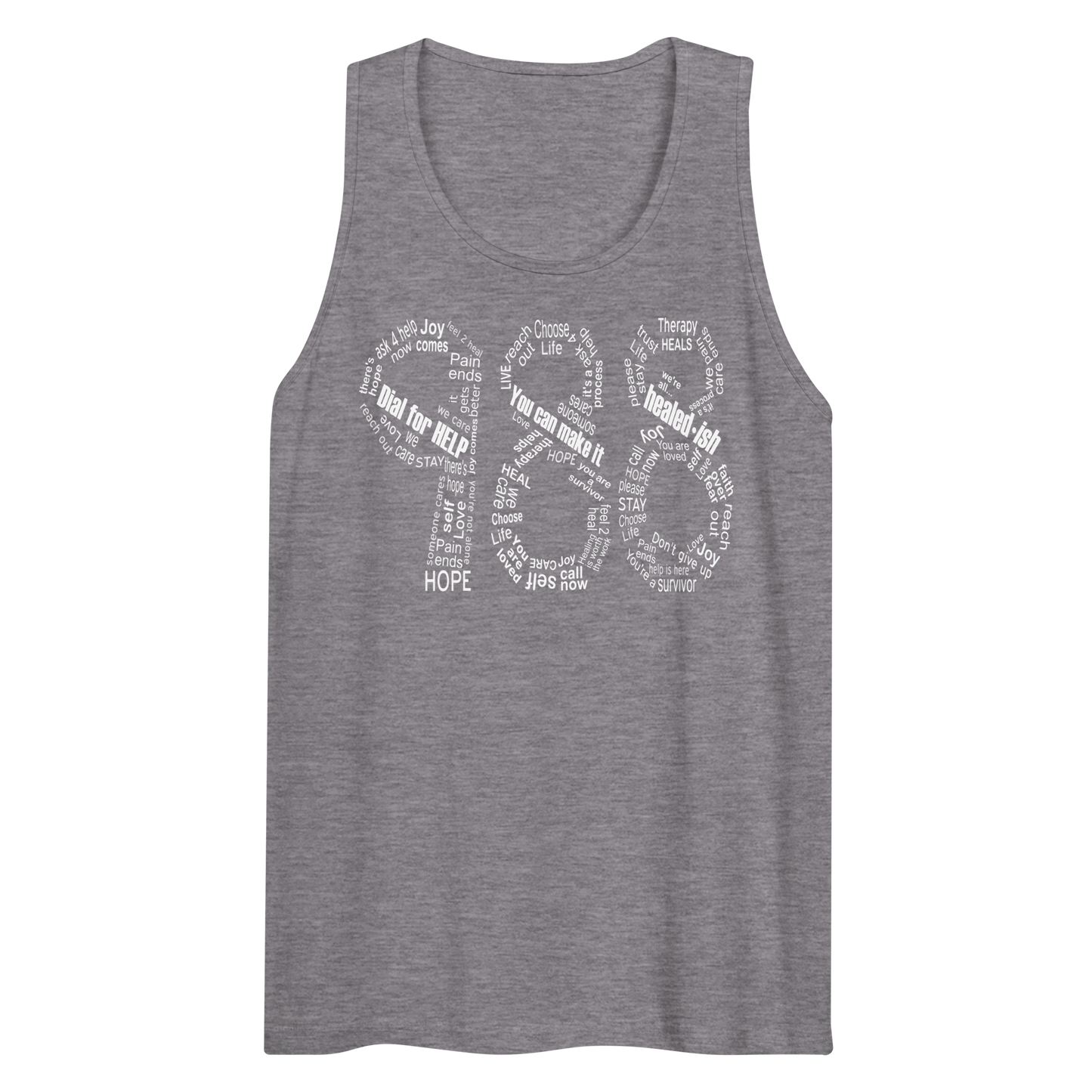 healed-ish 988 Unisex Tank