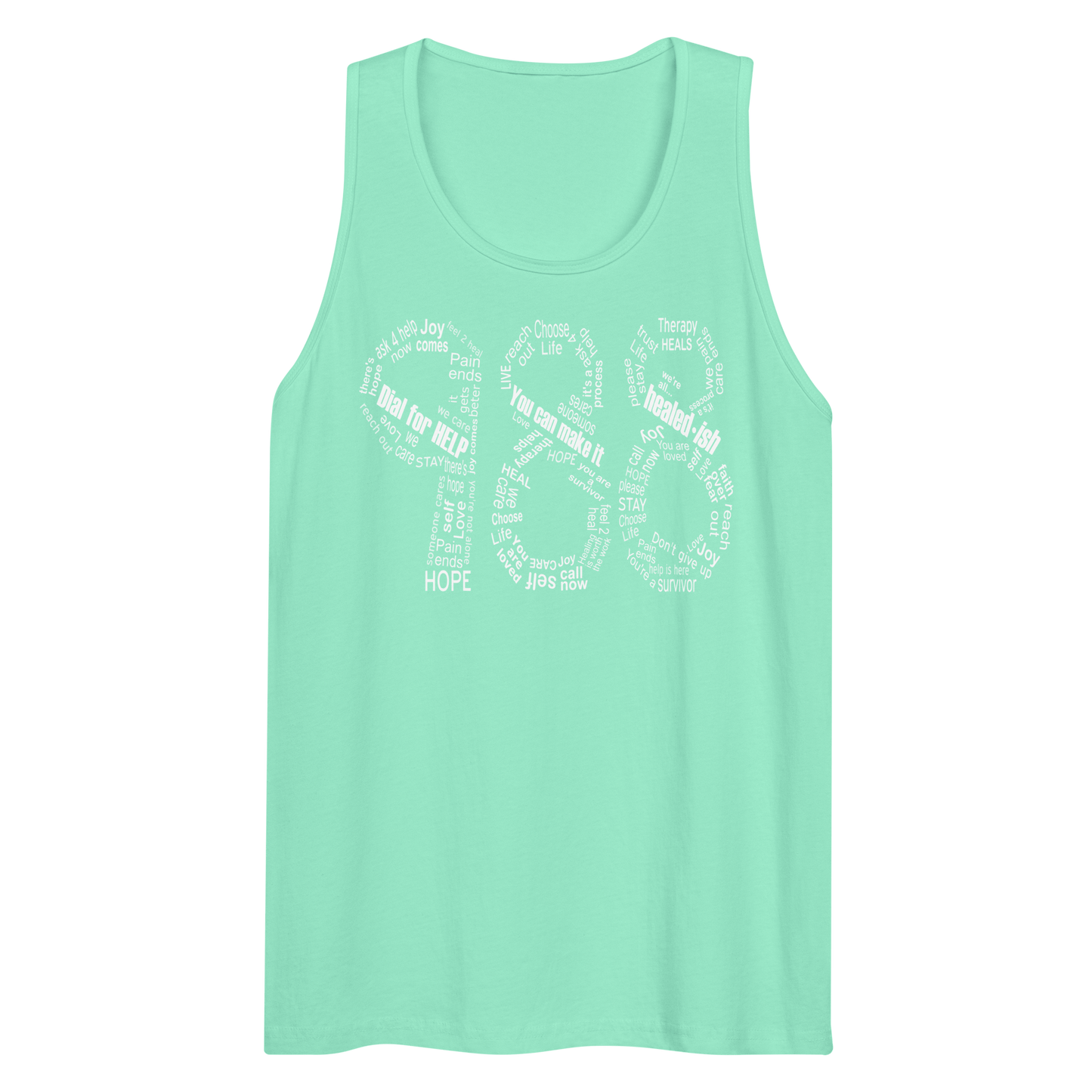 healed-ish 988 Unisex Tank