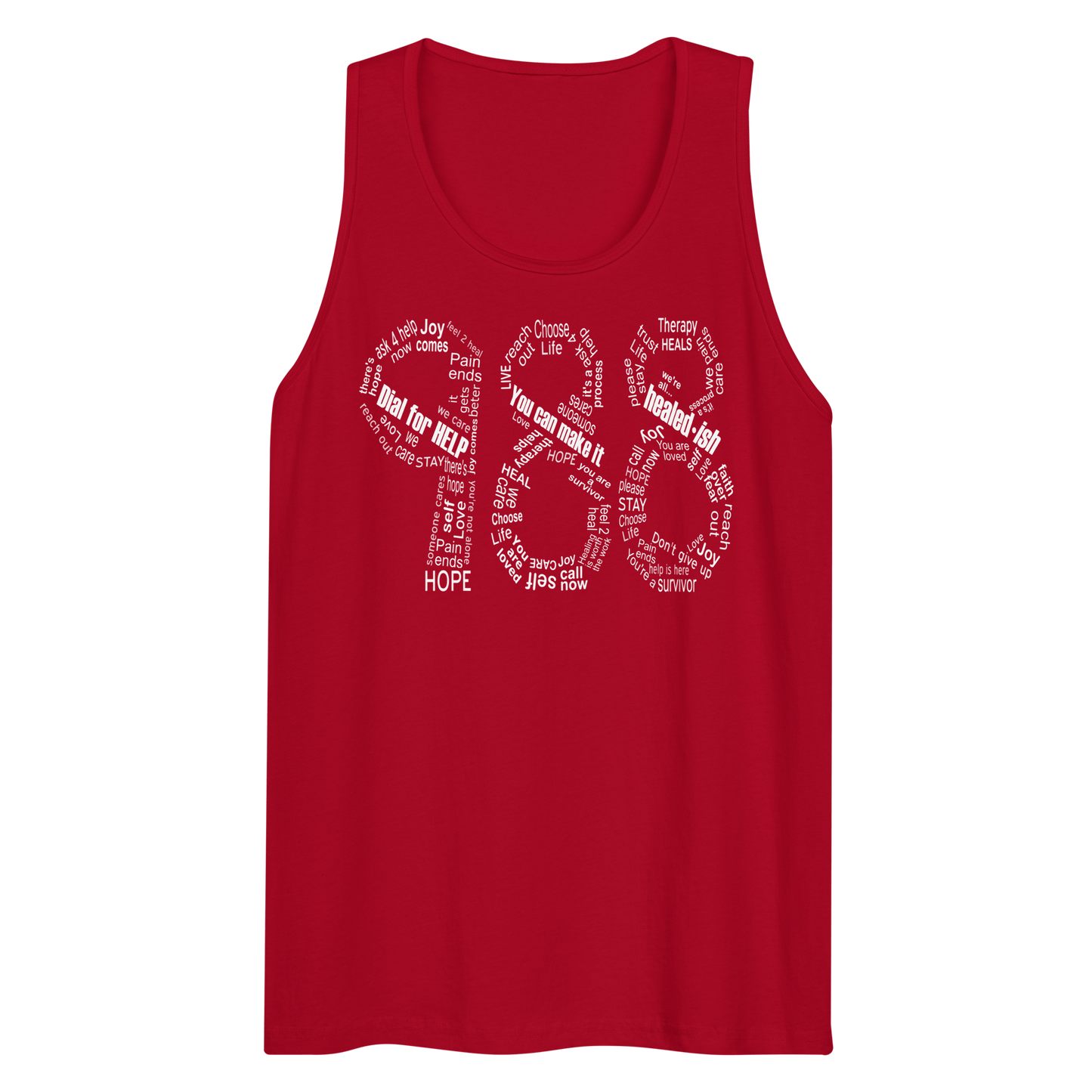 healed-ish 988 Unisex Tank