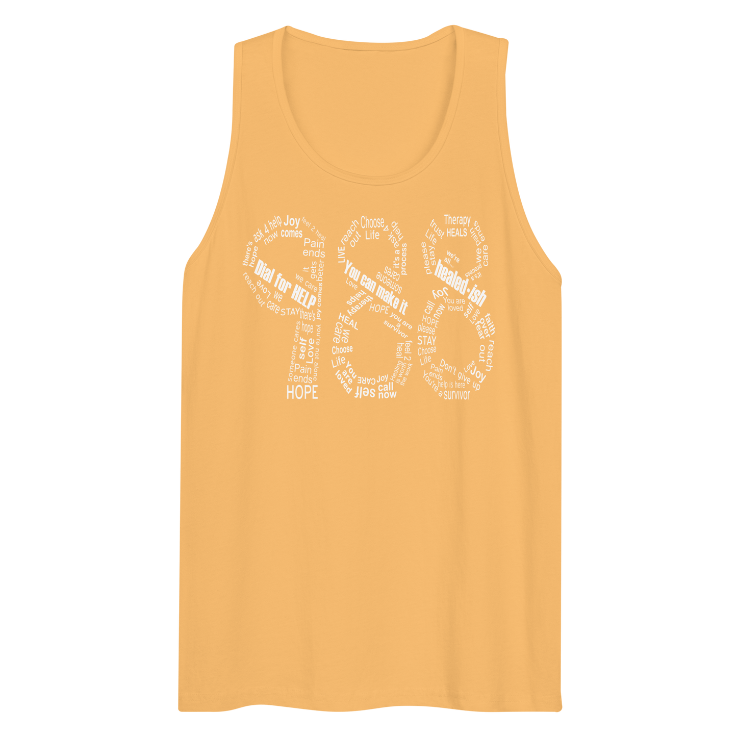 healed-ish 988 Unisex Tank