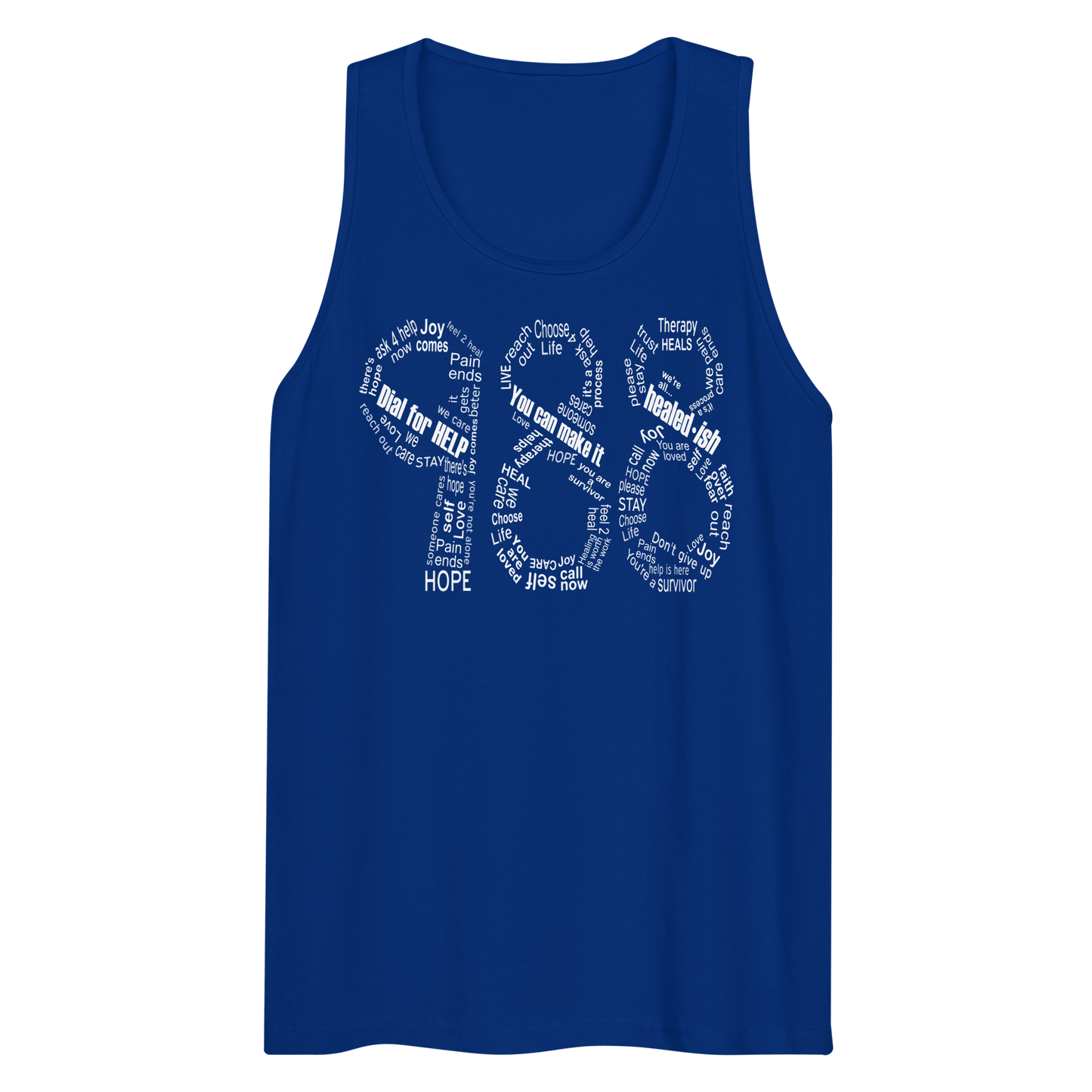healed-ish 988 Unisex Tank
