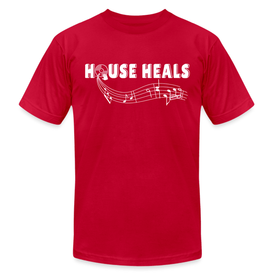House Heals Unisex T-shirt - red