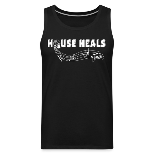 House Heals Unisex Tank - black