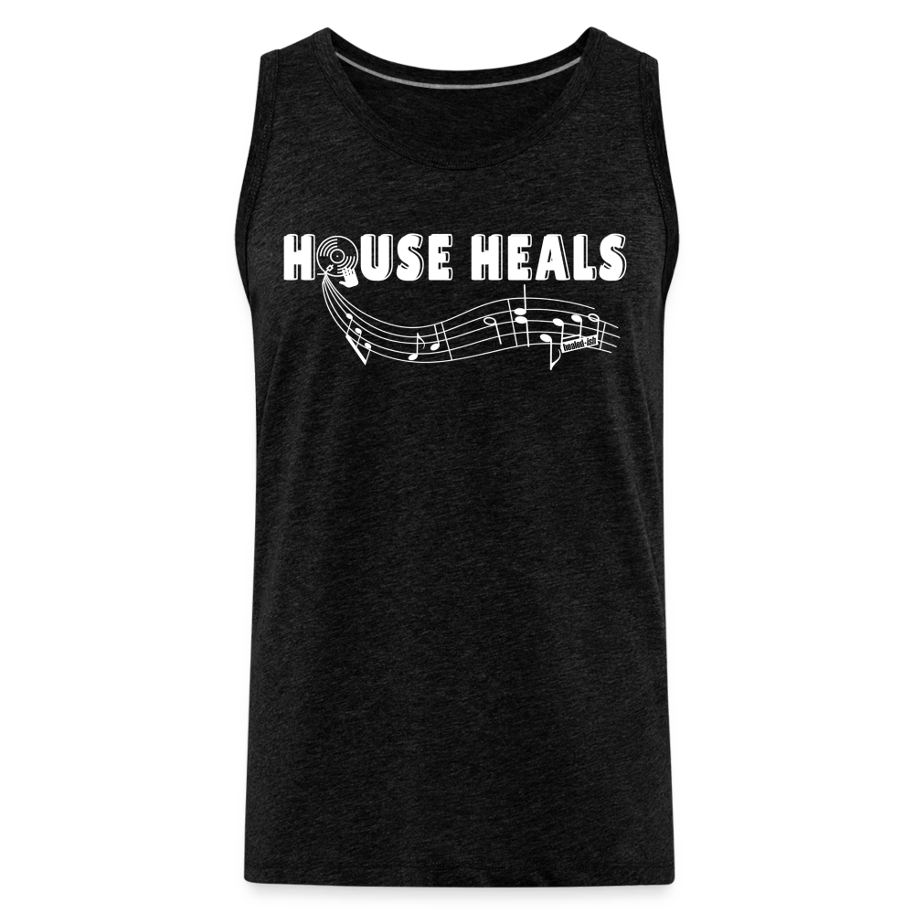 House Heals Unisex Tank - charcoal grey