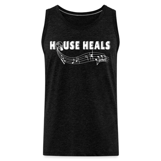 House Heals Unisex Tank - charcoal grey