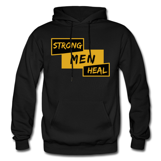 Strong Men Heal - Hoodie (Unisex) - black