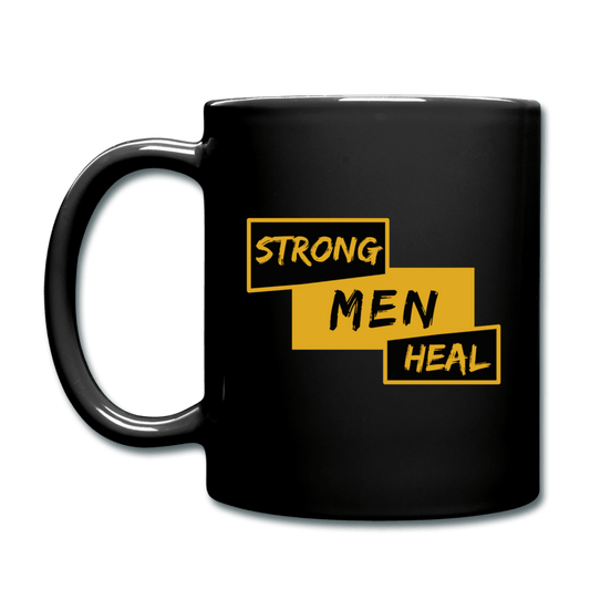 Strong Men Heal - Mug - black