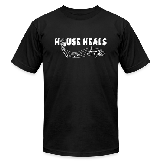 House Heals Unisex T-shirt - black