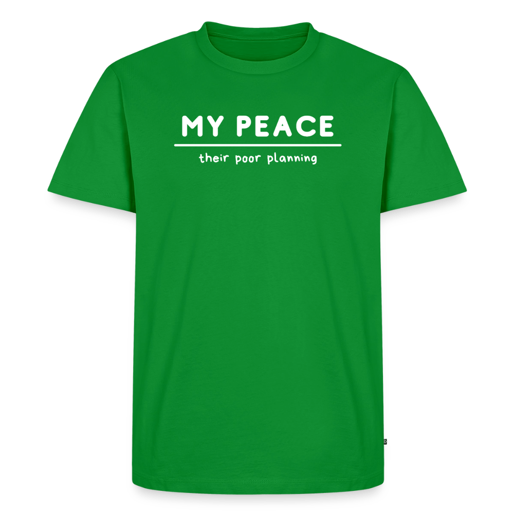My Peace/their poor planning - Short Sleeve T-Shirt (Unisex) - green