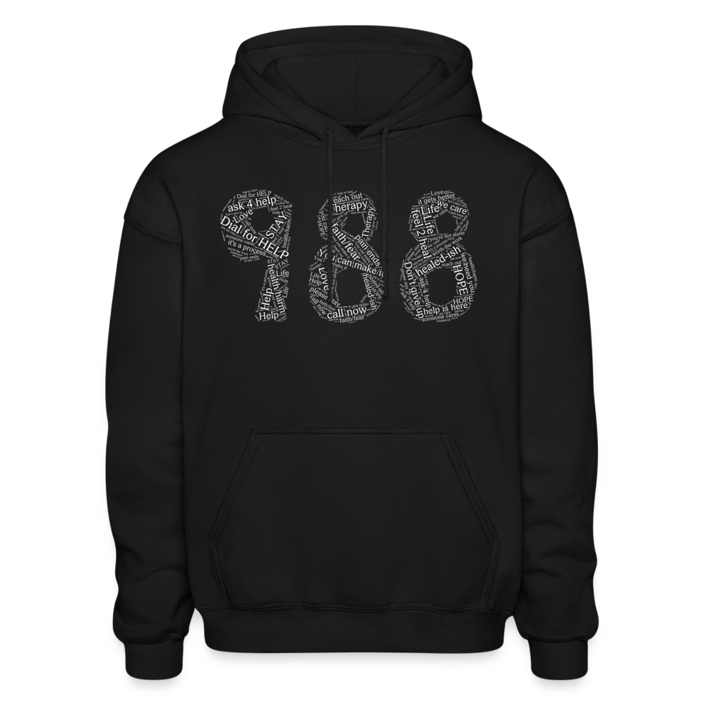 988  Hoodie - black