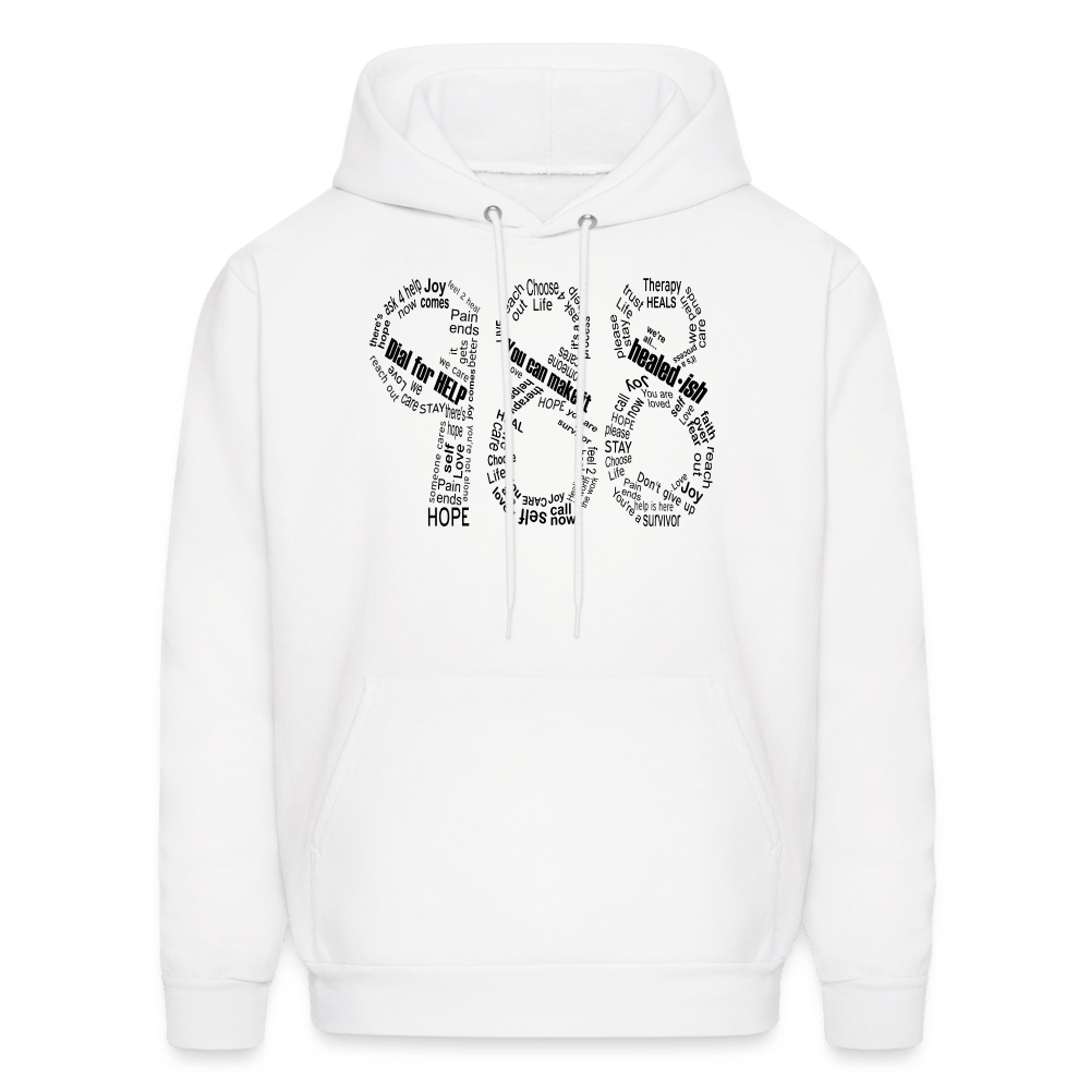 988 Hoodie - White - white