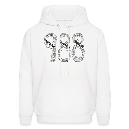 988 Hoodie - White - white