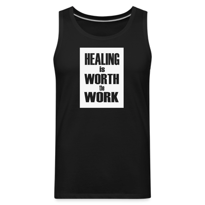 Healing Is Worth The Work - Tank (Unisex) - black