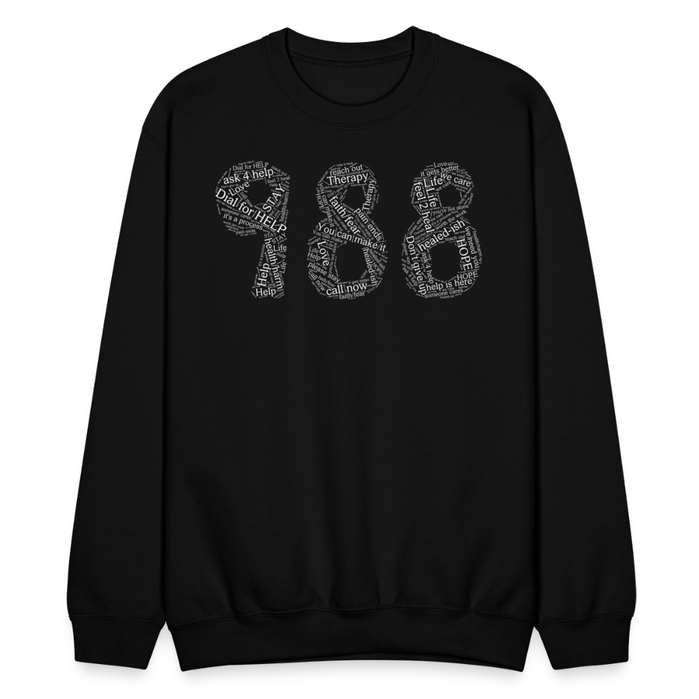 988 Crewneck Sweatshirt - black