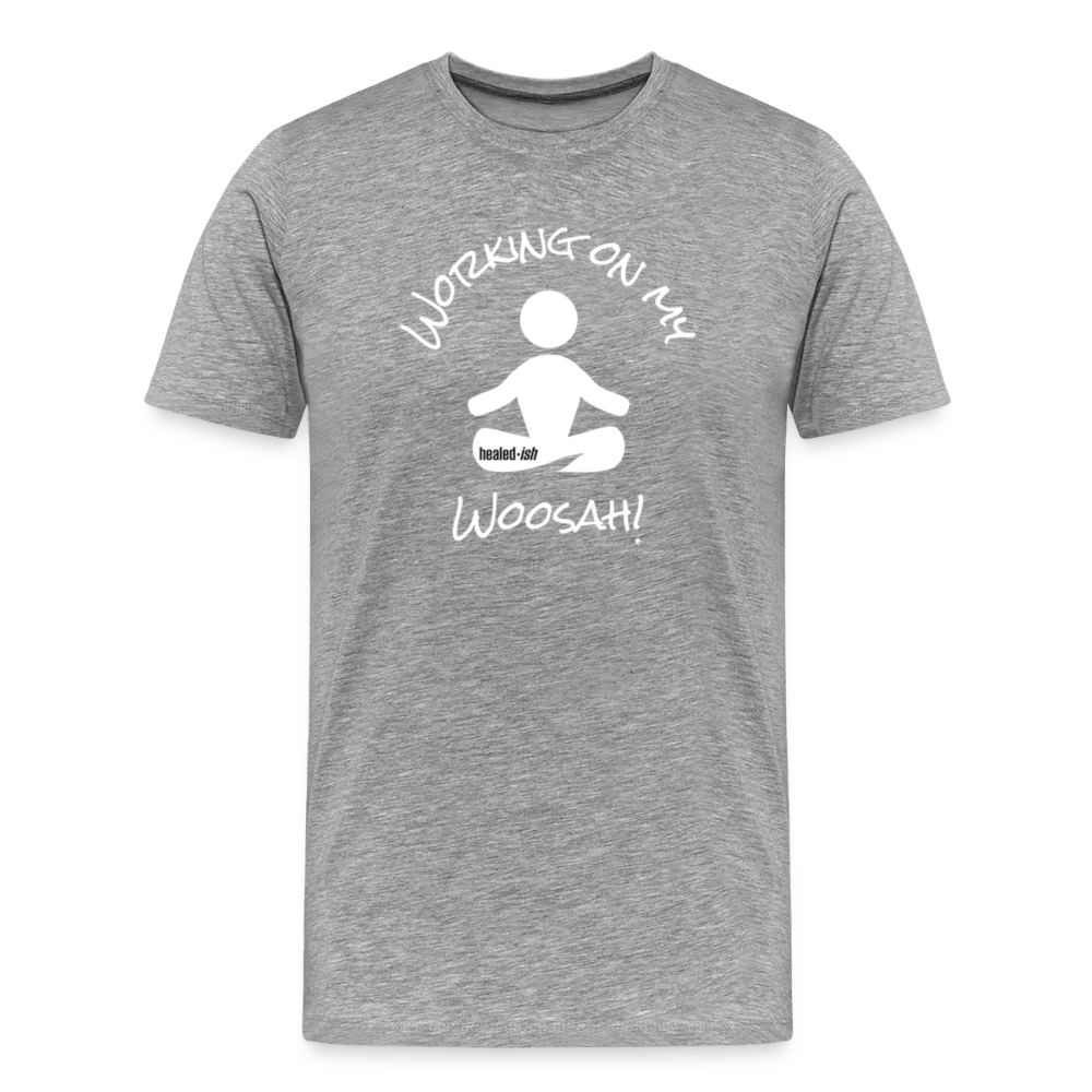 Working On My Woosah B & W Avatar - heather gray