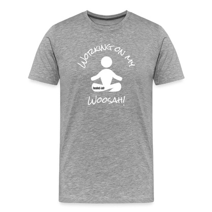 Working On My Woosah B & W Avatar - heather gray