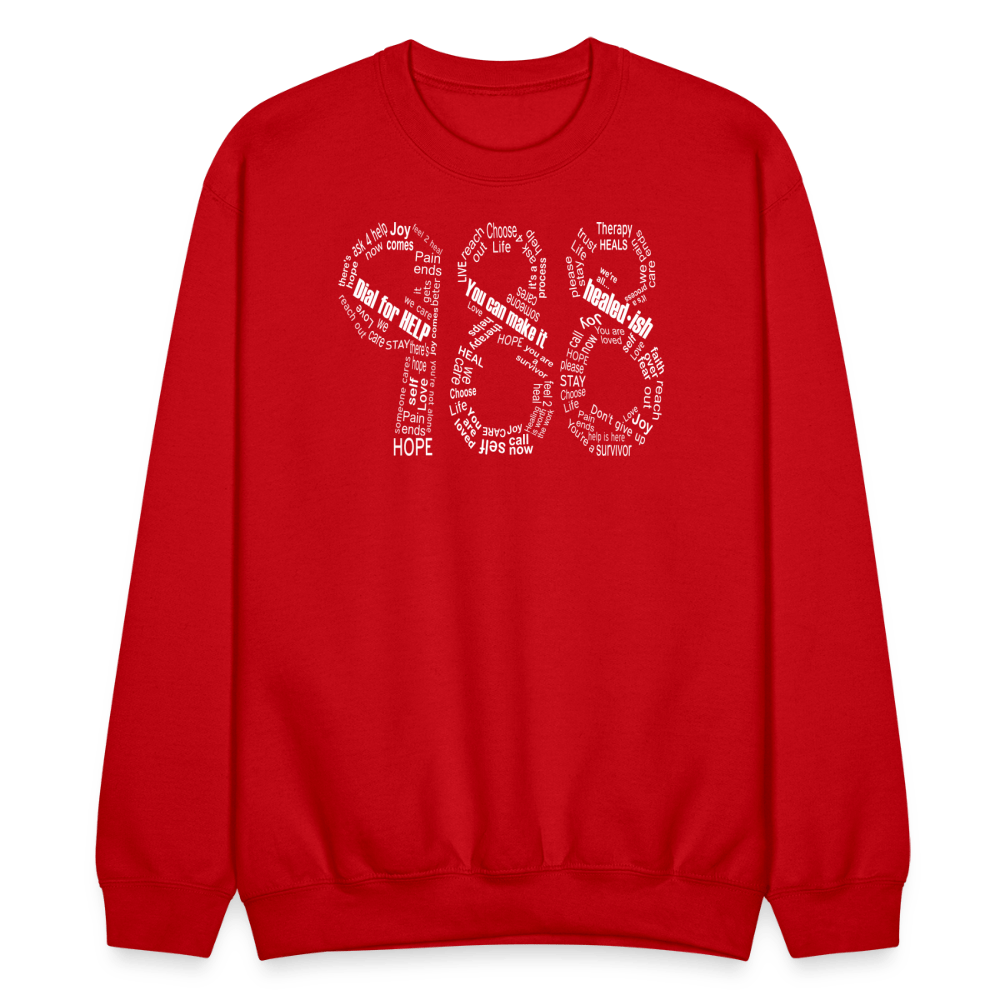 988 Crewneck Sweatshirt - red