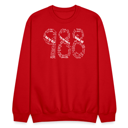 988 Crewneck Sweatshirt - red