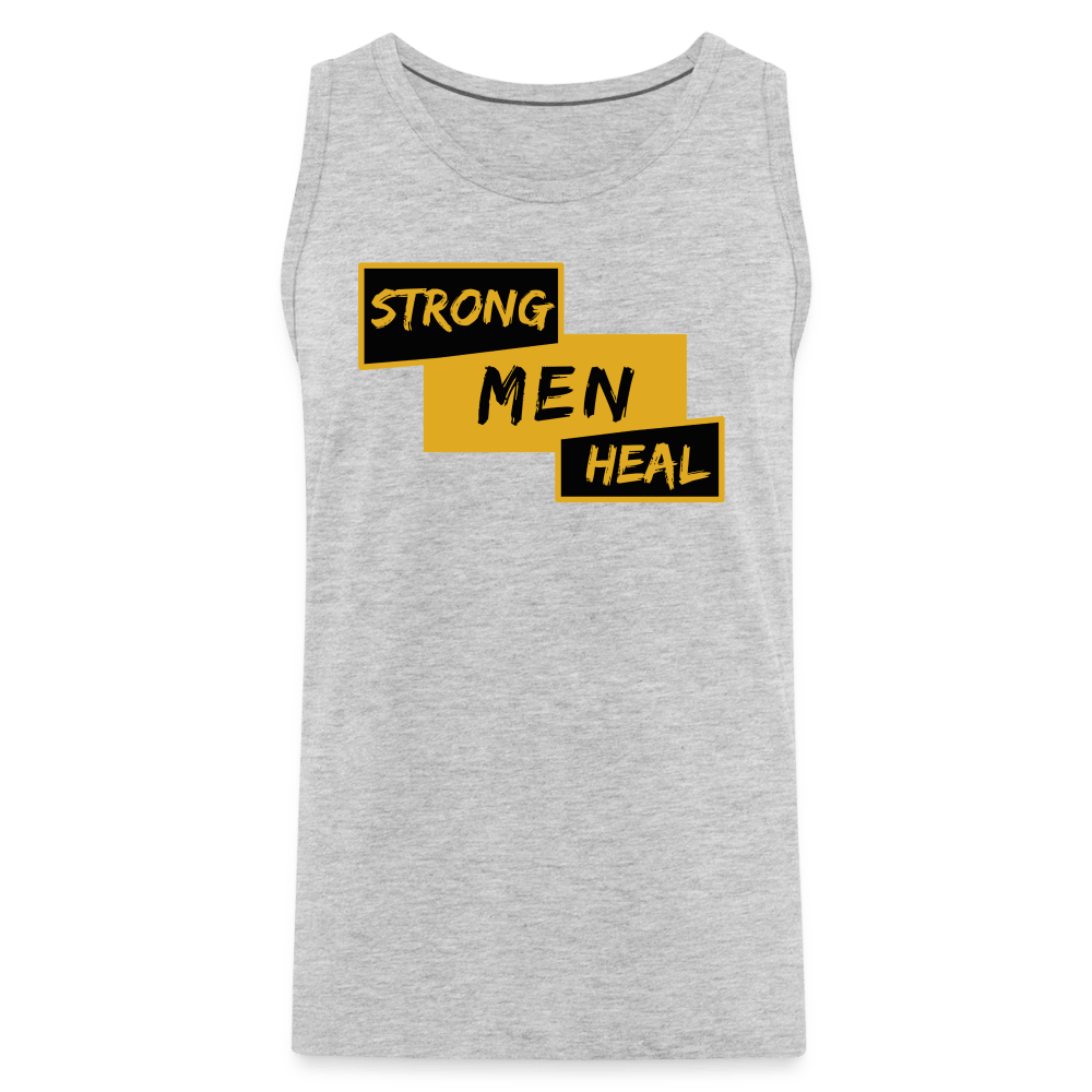 Strong Men Heal - Tank (Unisex) - heather gray