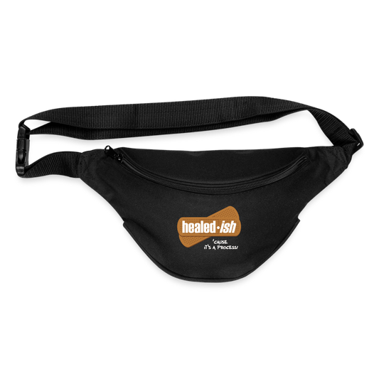 healed-ish: 'Cause It's A Process Fanny Pack - black