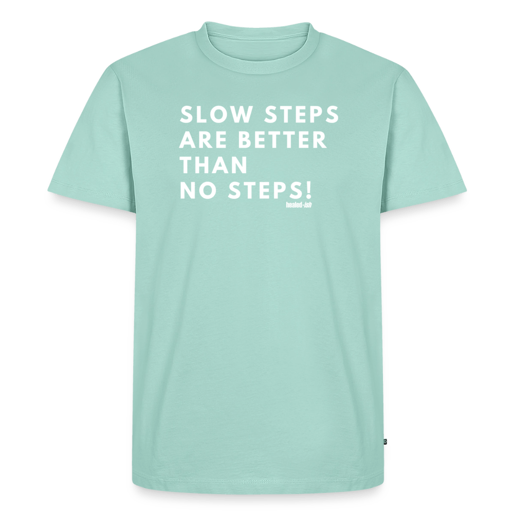 Slow Steps - Short Sleeve T-shirt (Unisex) - mint