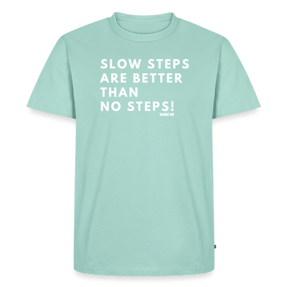 Slow Steps - Short Sleeve T-shirt (Unisex) - mint