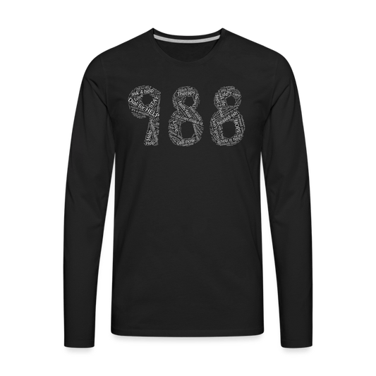 988 Long Sleeve T-Shirt - black