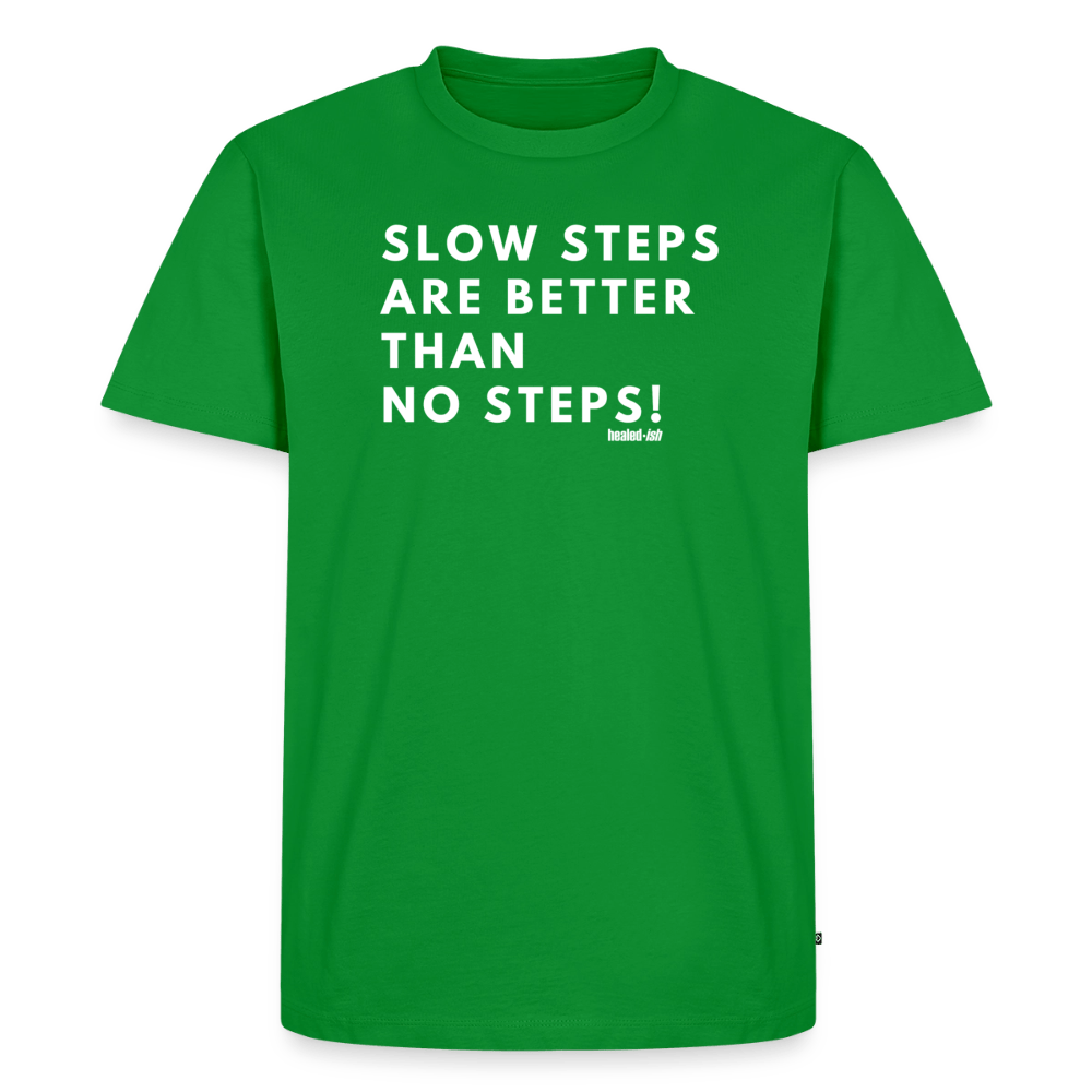 Slow Steps - Short Sleeve T-shirt (Unisex) - green