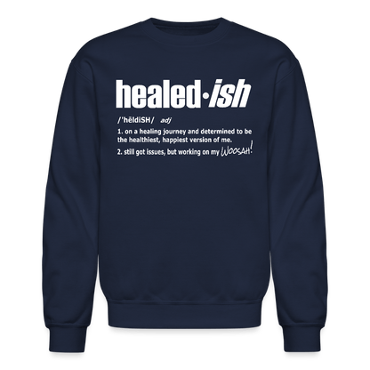 Healed-ish Definition - Sweatshirt Unisex) - navy