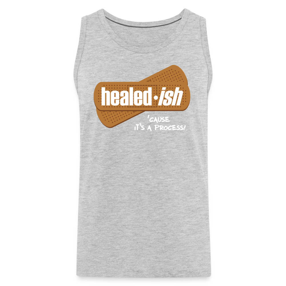 Healed-ish - Tank (Unisex) - heather gray