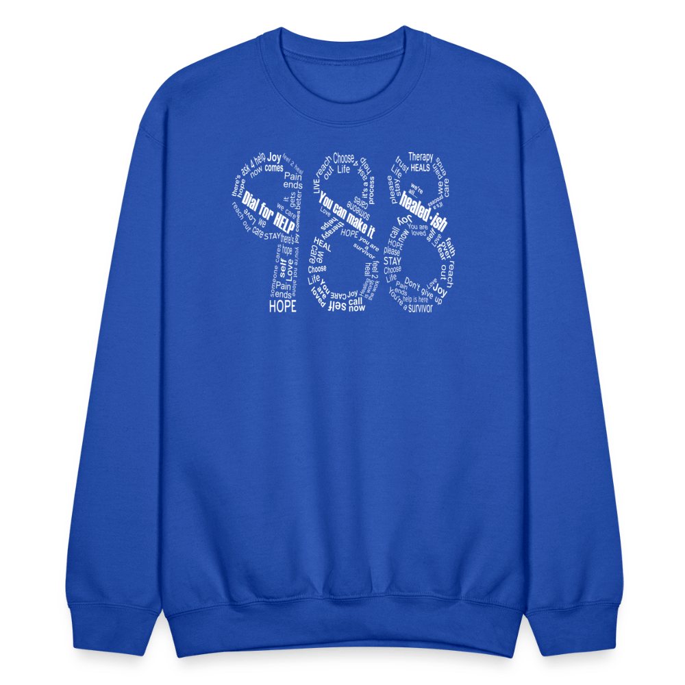 988 Crewneck Sweatshirt - royal blue