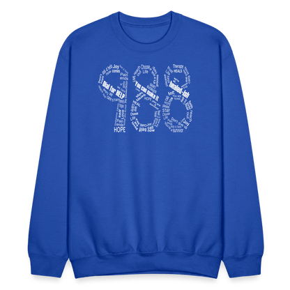 988 Crewneck Sweatshirt - royal blue