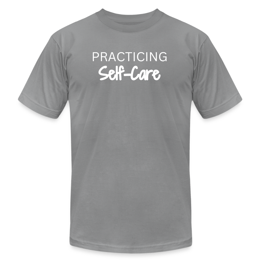 Practicing Self-Care - T-shirt - slate