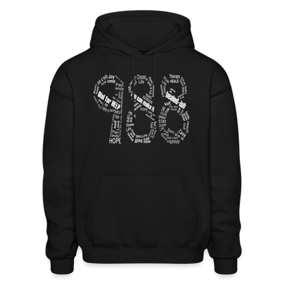 988  Hoodie - black