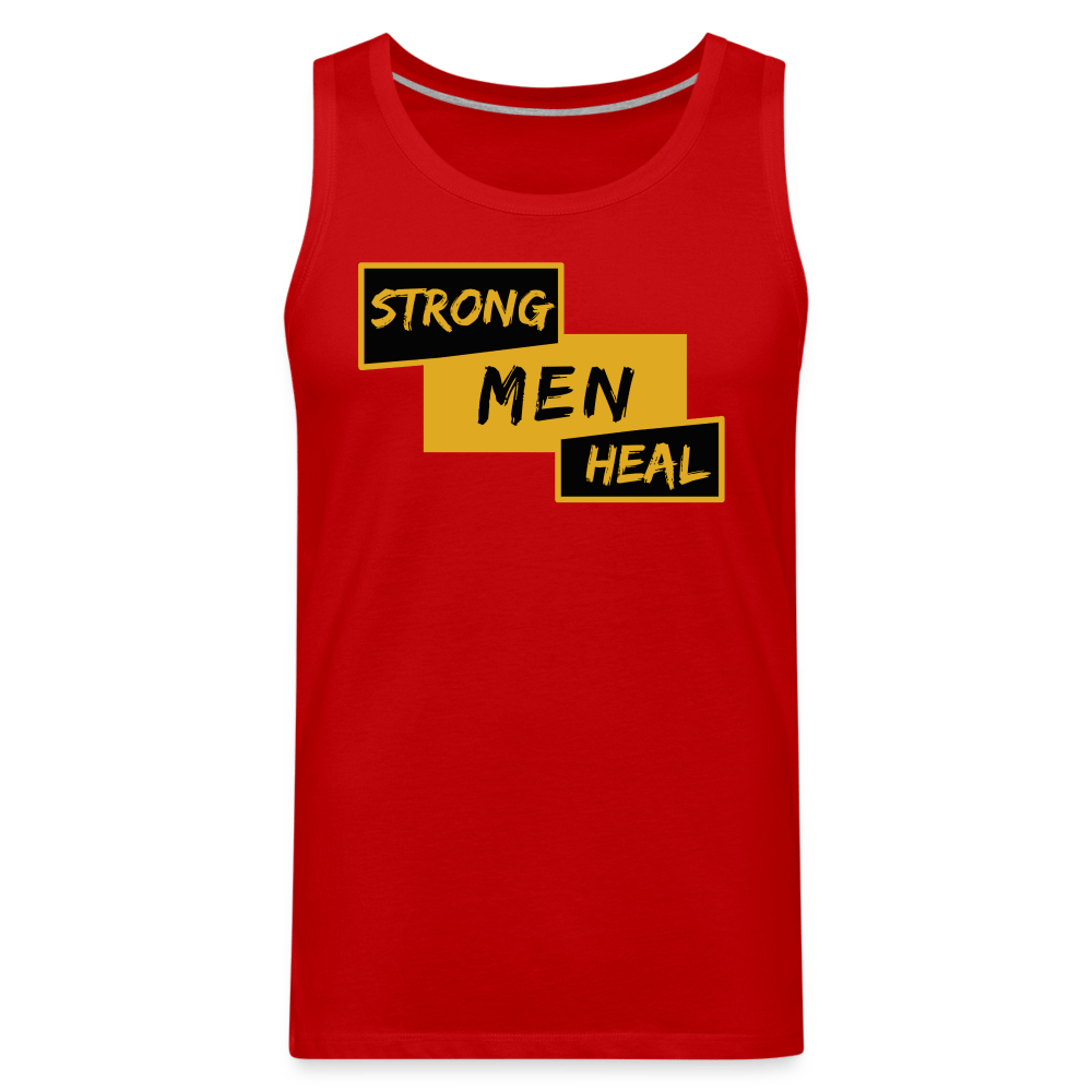 Strong Men Heal - Tank (Unisex) - red