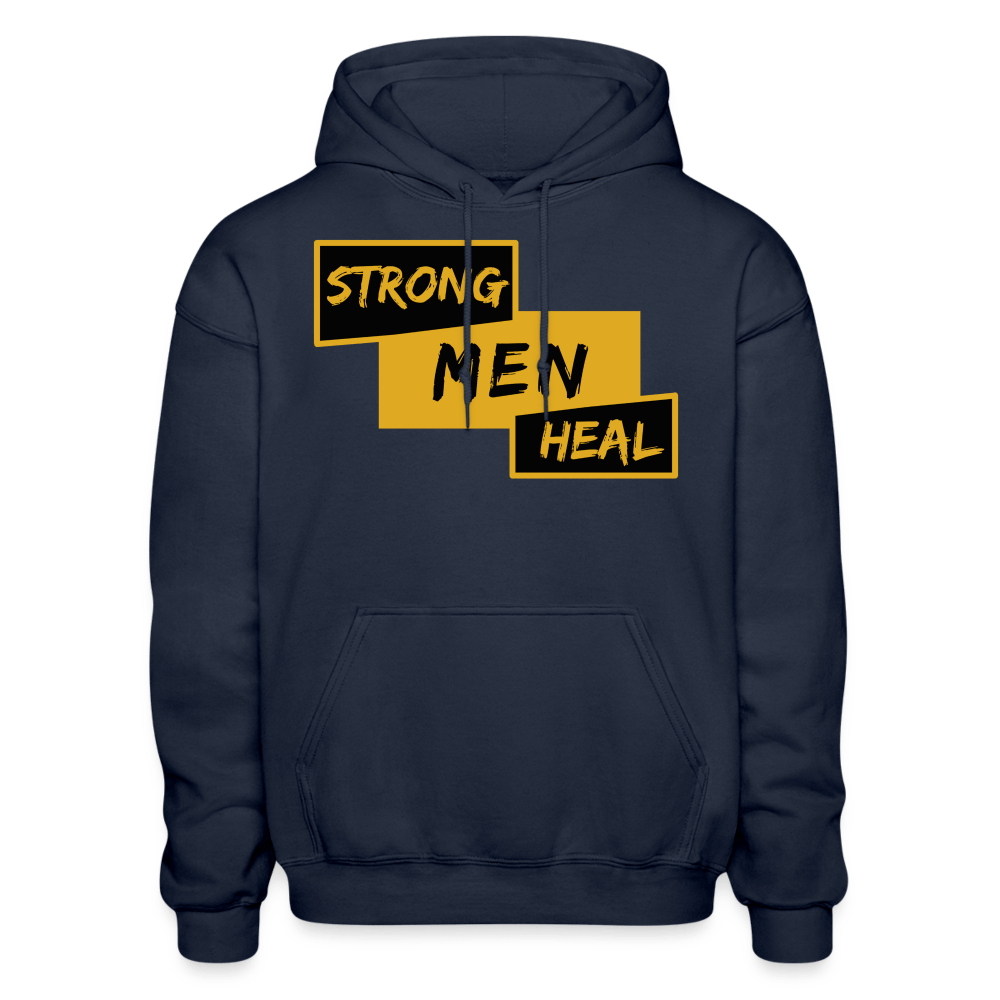 Strong Men Heal - Hoodie (Unisex) - navy