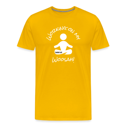 Working On My Woosah B & W Avatar - sun yellow